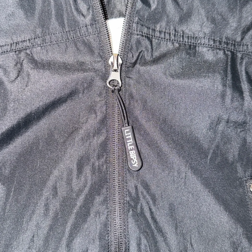Little Bipsy Black Hooded Rain Jacket